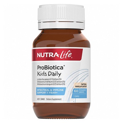 NutraLife 纽乐 儿童益生菌片 新包装 60片